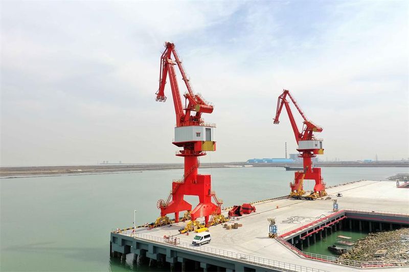 奮進(jìn)“春天里” | 衛(wèi)華多系列港機(jī)產(chǎn)品硬核發(fā)力通州灣新出海口建設(shè)！